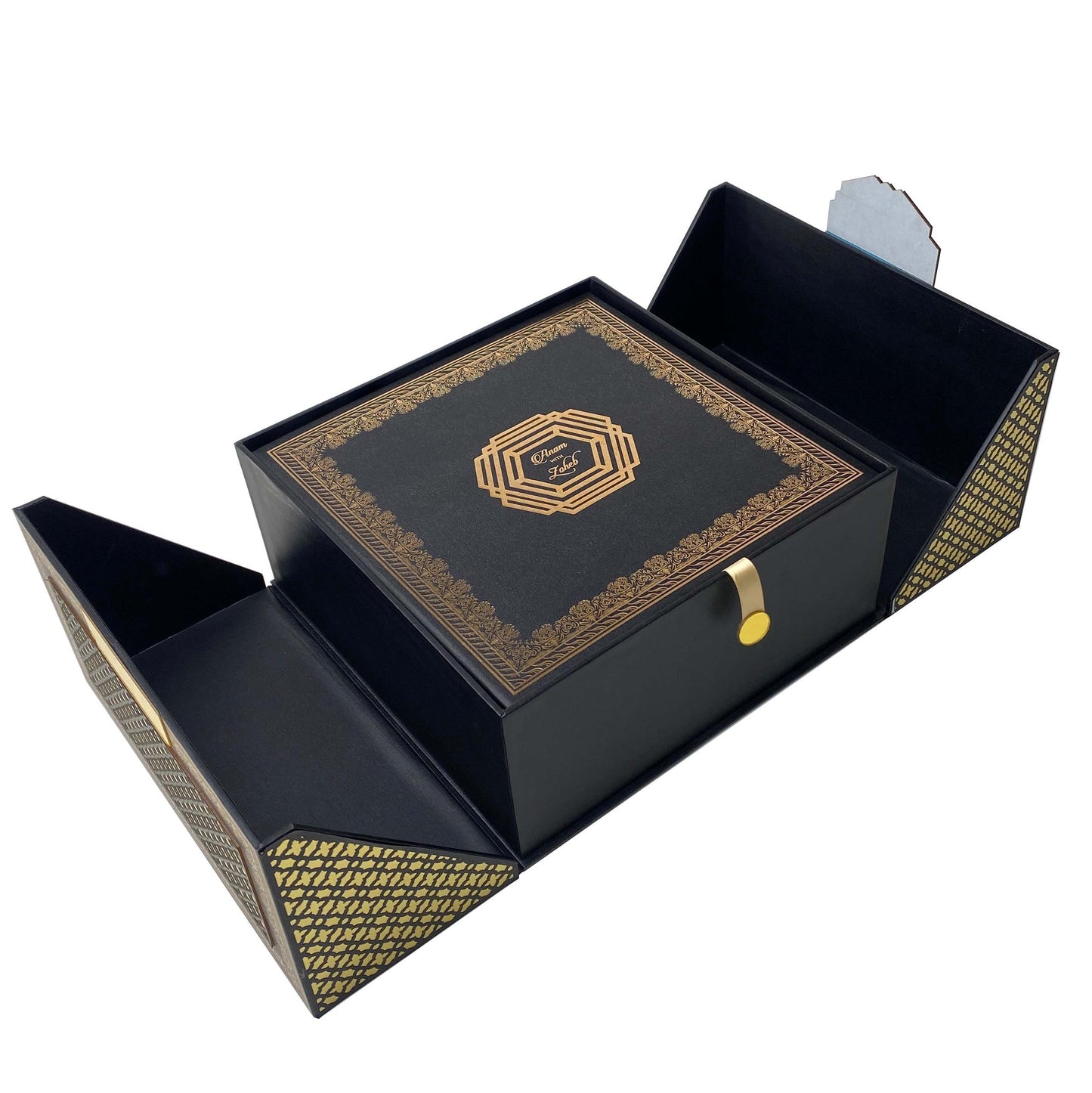 Geometric Patterned Invitation Box