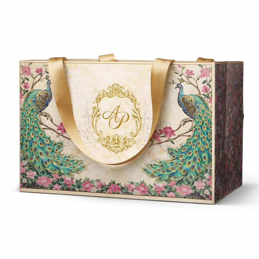Peacock Garden – Wedding InvitationBox