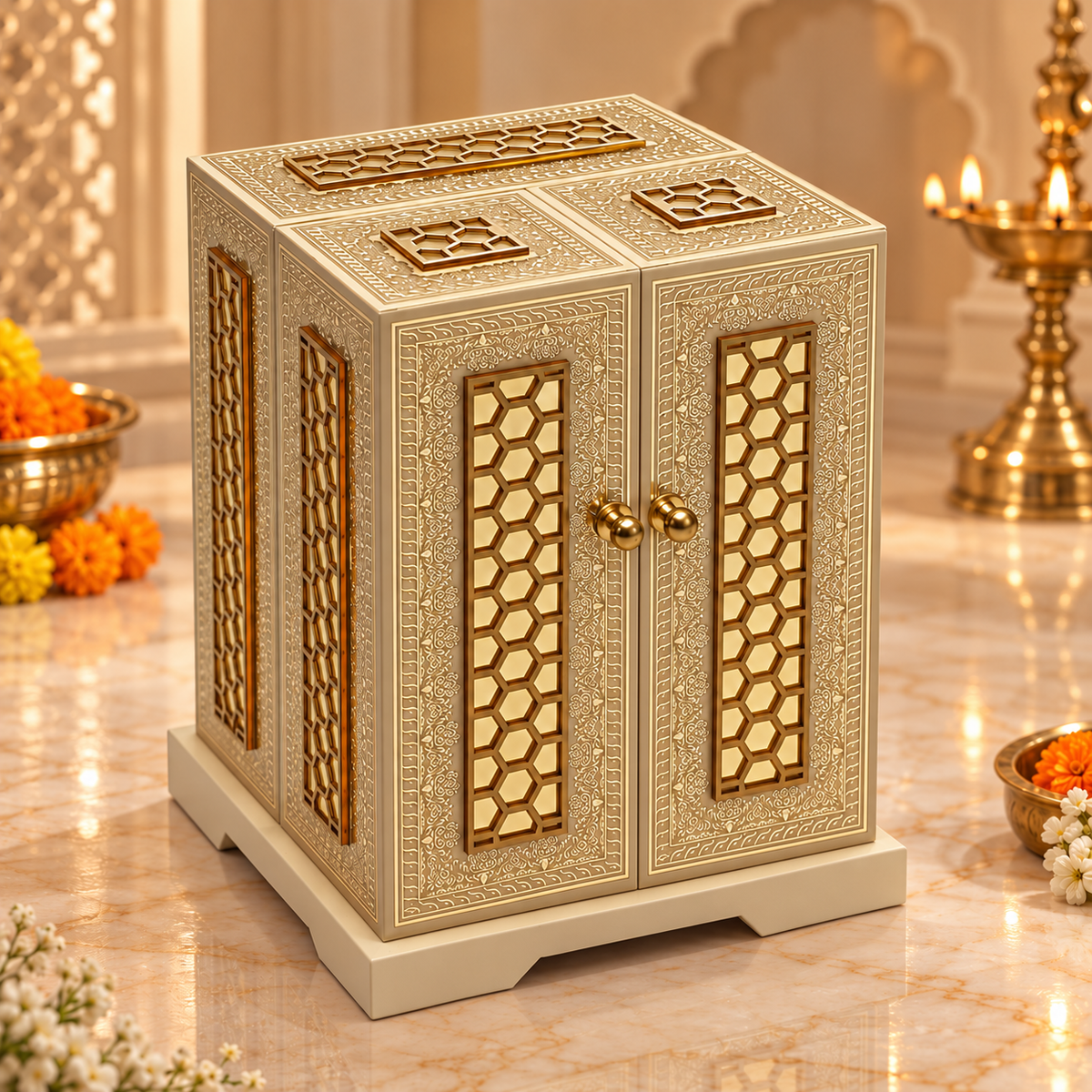 Temple-Inspired Invitation Box