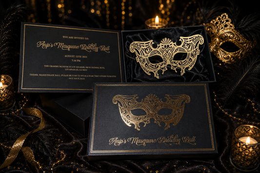 Masquerade Ball Invitation Set
