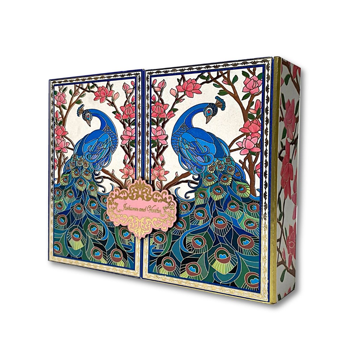 Peacock Wedding Invitation