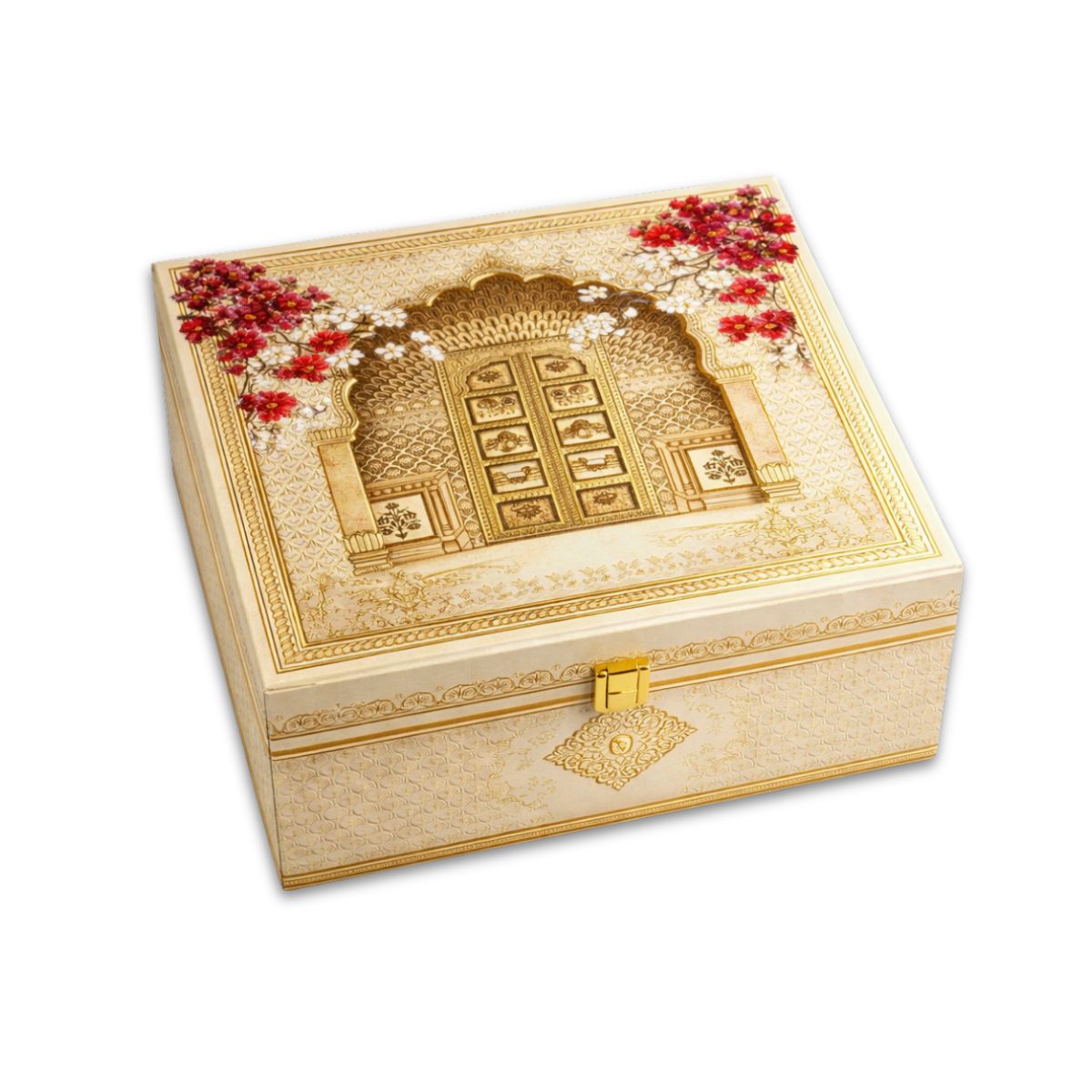 Royal Ivory Floral Box