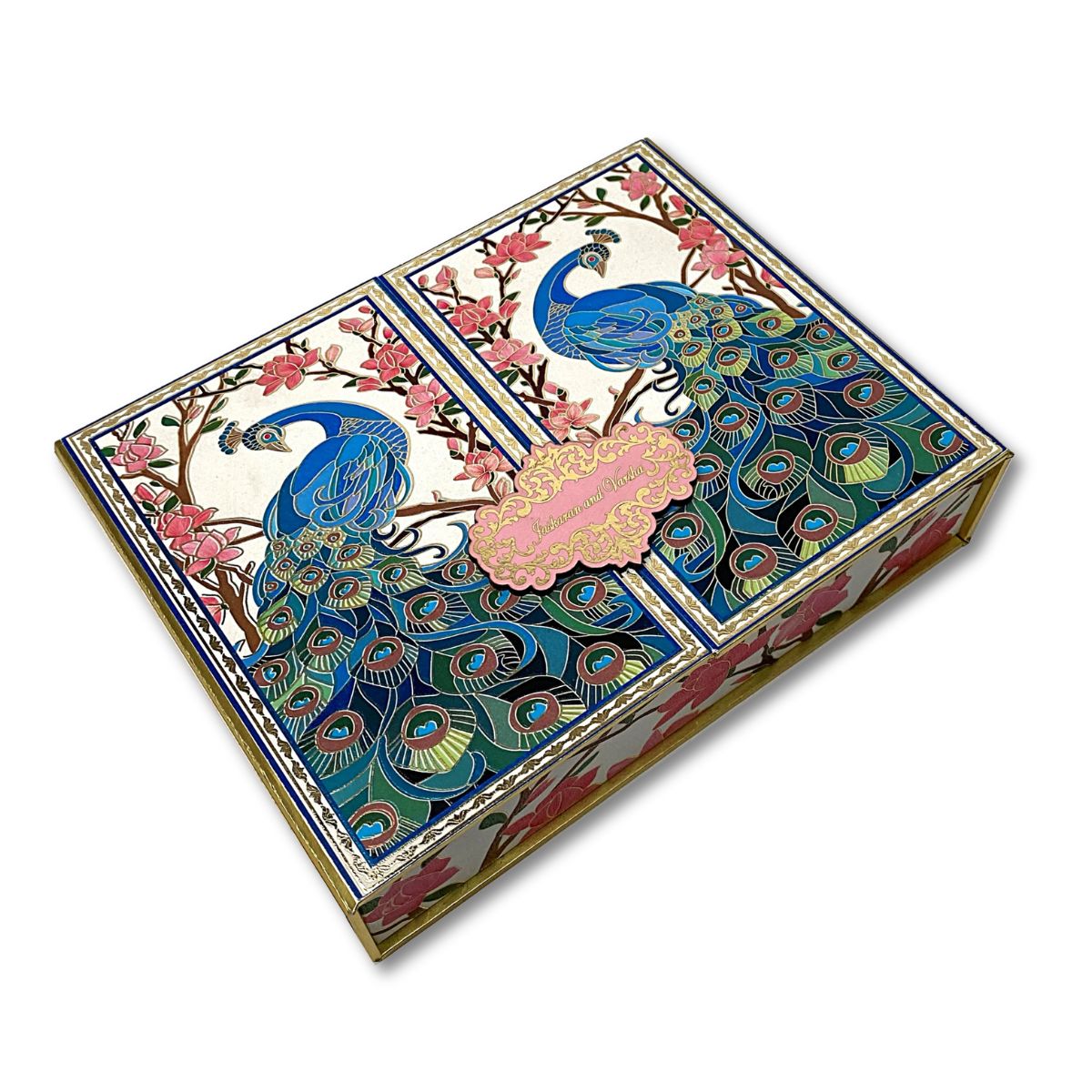 Peacock Wedding Invitation