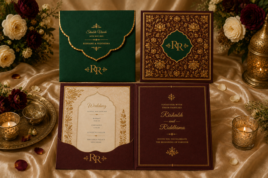 Royal Indian Wedding Invitation