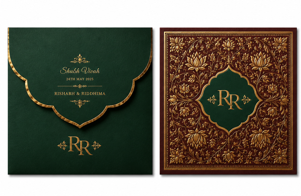 Royal Indian Wedding Invitation
