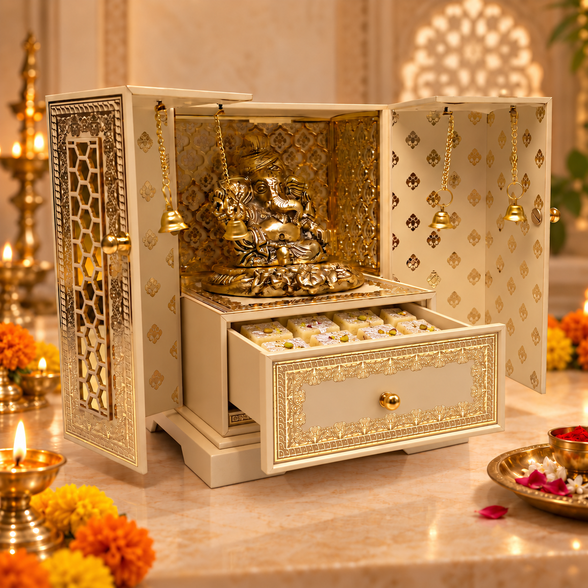 Temple-Inspired Invitation Box