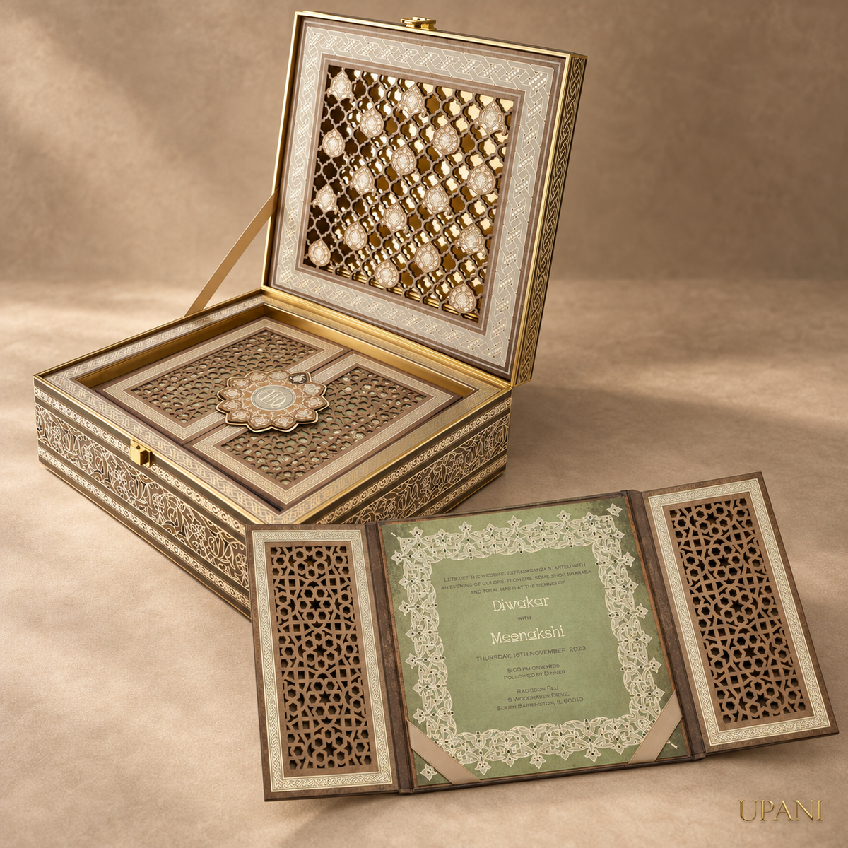 Jali Wedding Box