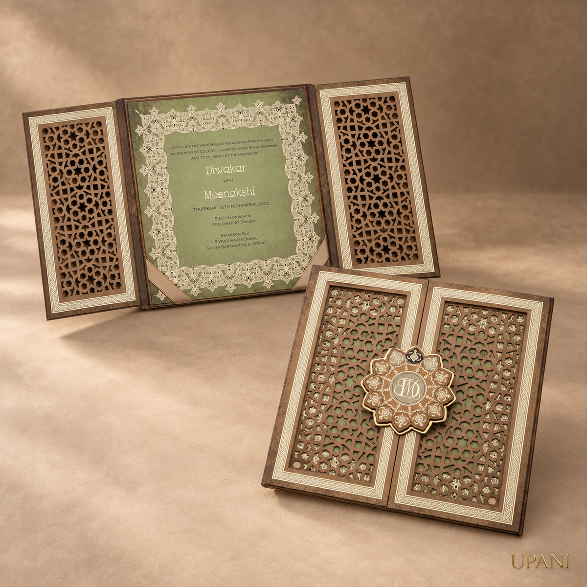 Jali Wedding Box