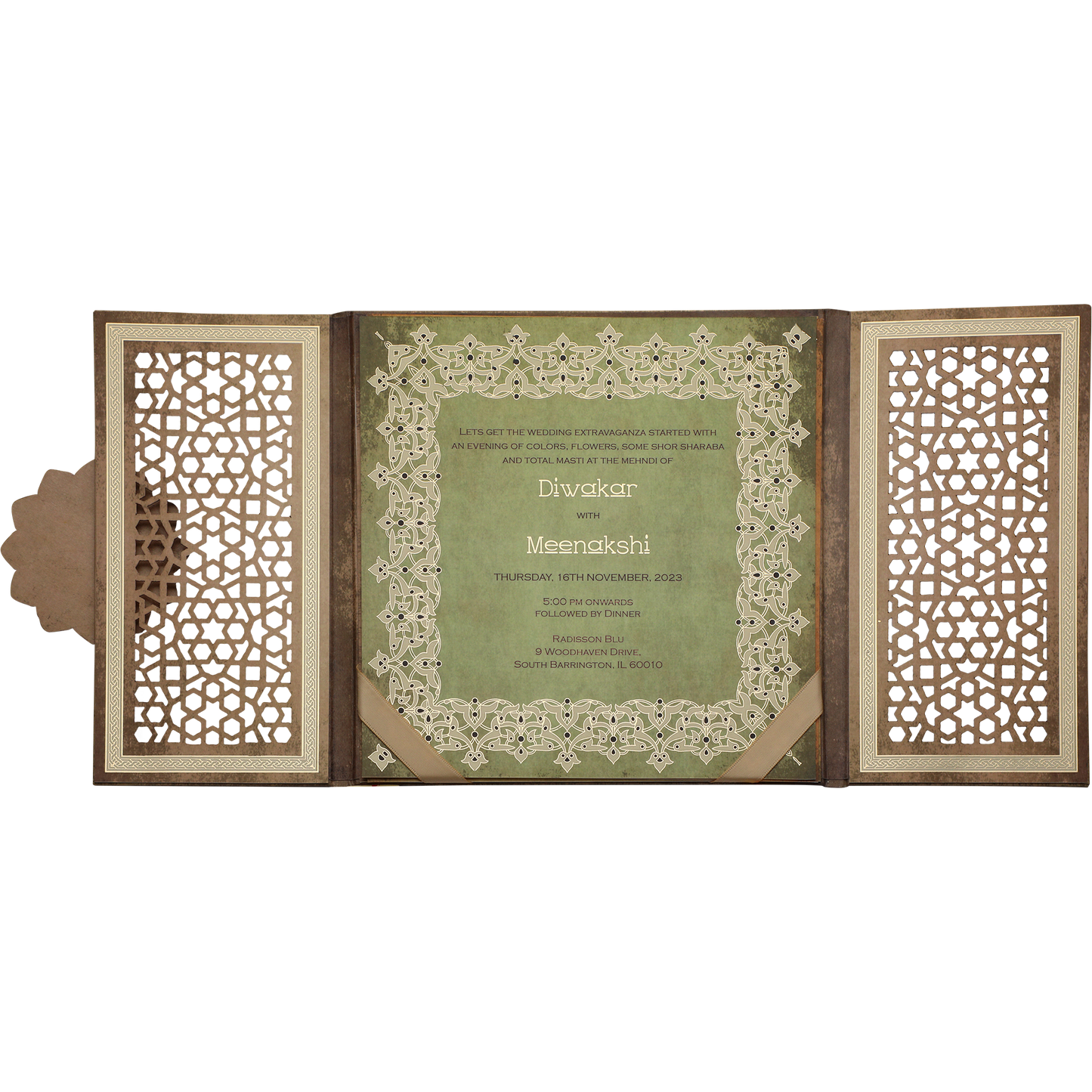 Wedding Invitation Box