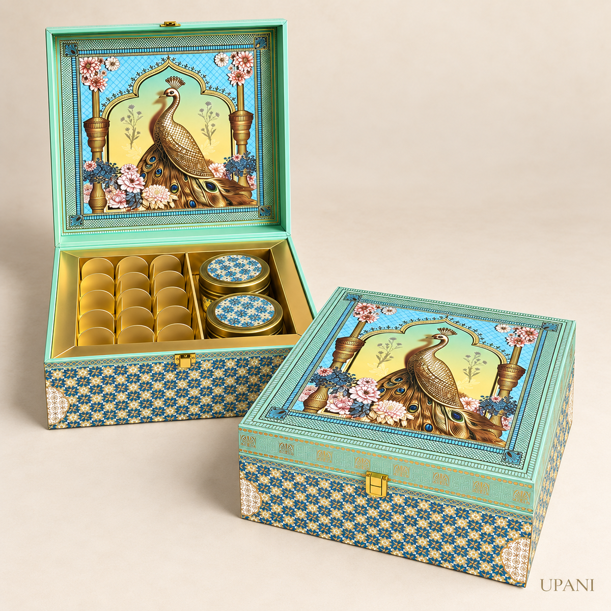 Peacock Luxury Gift Box