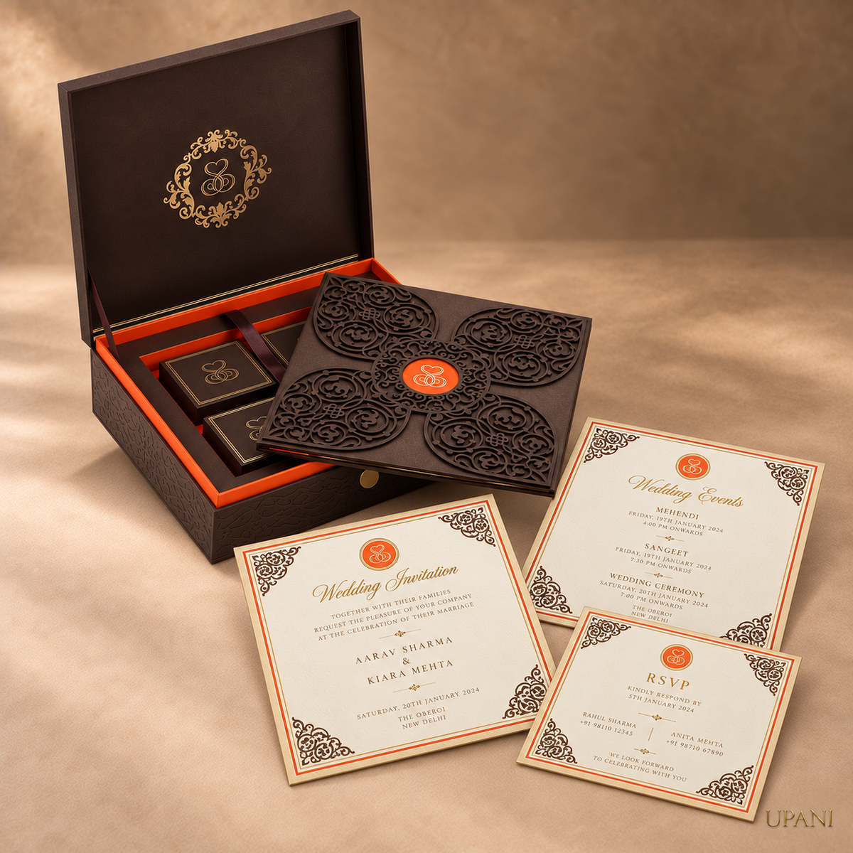 Arabesque Luxury Wedding Box