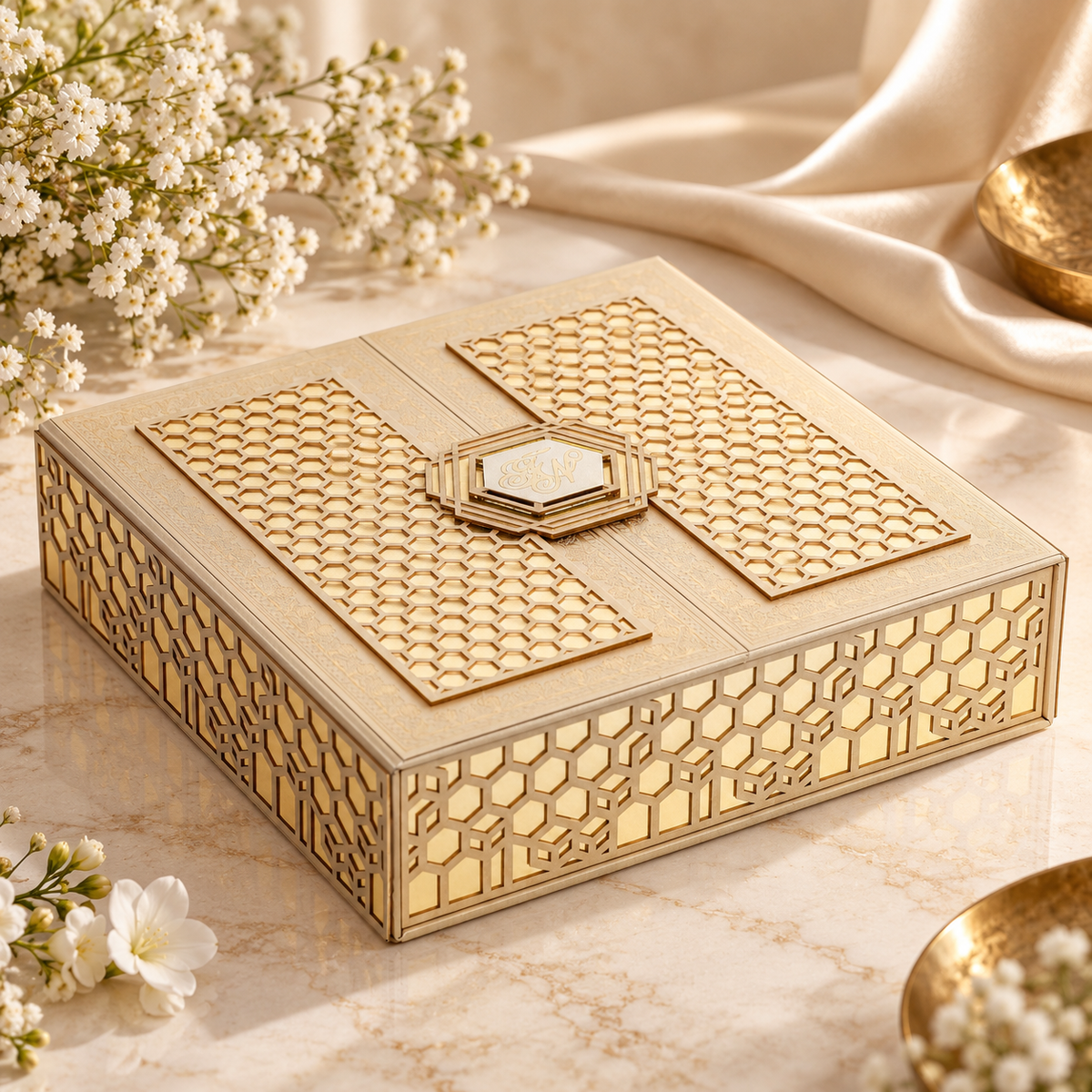 Luxury Wedding Invitation Box