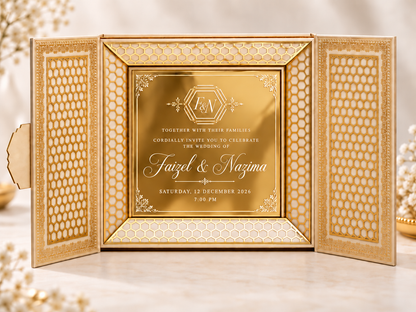 Luxury Wedding Invitation Box