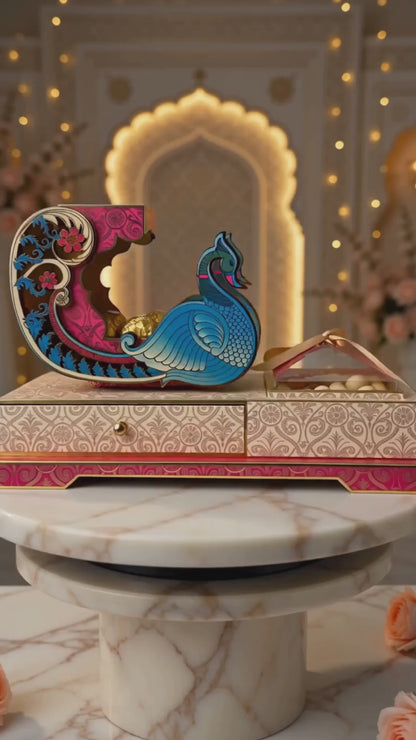 Regal Peacock Chariot