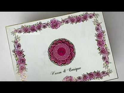 Elegant Ornate Musical Wedding Invitation Box